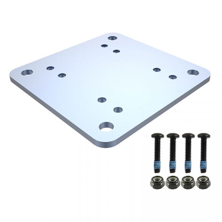 (RAM-B-202-225) 2" x 2.5" Rectangle Base with 1" Ball